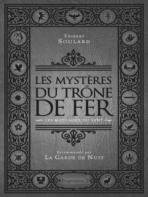 cover image of Les Mystères du Trône de Fer (Tome 1)--Les Mots sont du vent
